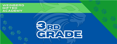 3rd grade Banner